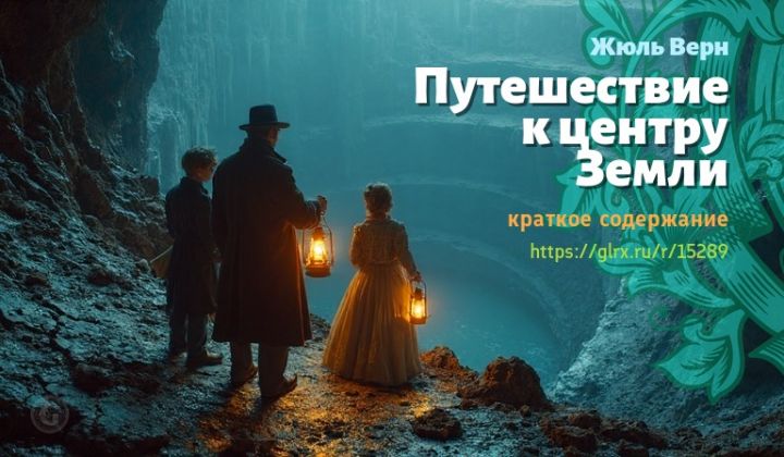Путешествие к центру Земли, Жюль Верн, краткое содержание Жюль Верн Читать краткий пересказ фантастического романа Жюля Верна «Путешествие к центру Земли».