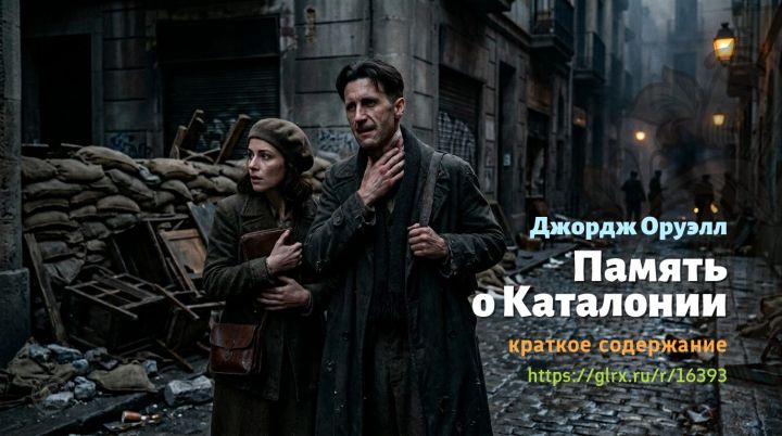 Джордж Оруэлл: «Память о Каталонии» Джорджа Оруэлла, краткое содержание Читать краткий пересказ романа Джорджа Оруэлла «Память о Каталонии». Джордж Оруэлл: «Память о Каталонии» Джорджа Оруэлла, краткое содержание Читать краткий пересказ романа Джорджа Оруэлла «Память о Каталонии».