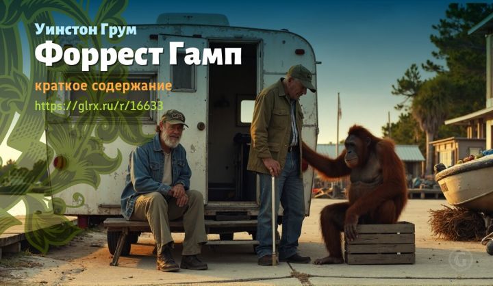Форрест Гамп, Грум, краткое содержание Уинстон Грум Читать краткий пересказ книги Уинстона Грума «Форрест Гамп».