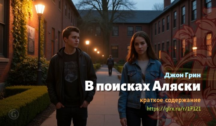 В поисках Аляски, Грин, краткое содержание Джон Грин Читать краткий пересказ книги Джона Грина «В поисках Аляски».